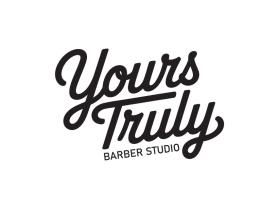 Yours Truly Barber Studio entry by LogoHants