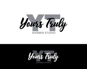 Yours Truly Barber Studio entry by PIO