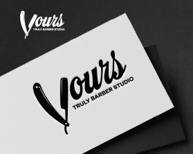 Yours Truly Barber Studio entry by Rimou