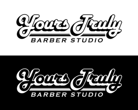 Yours Truly Barber Studio entry by Ethan