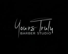Yours Truly Barber Studio entry by Design_design