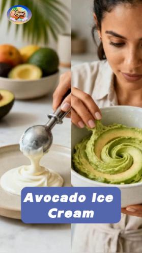 Avocado Ice cream Promo video entry by herodesign