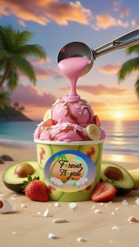 Avocado Ice cream Promo video entry by Armchtrm