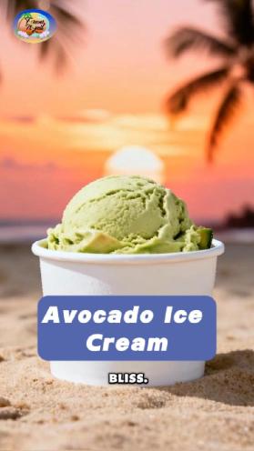 Avocado Ice cream Promo video entry by herodesign