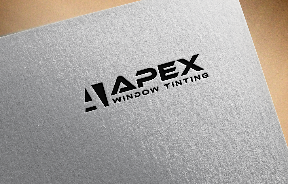 Logo Design for APEX WINDOW TINTING