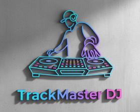 Logo for TrackMaster DJ app entry by Farrukh Baig