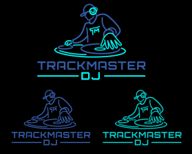 Logo for TrackMaster DJ app entry by Robert L. Turla