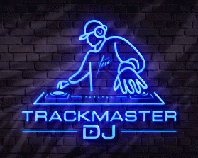 Logo for TrackMaster DJ app entry by Joel Bonete