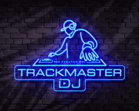Logo for TrackMaster DJ app entry by Joel Bonete