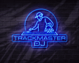 Logo for TrackMaster DJ app entry by Joel Bonete