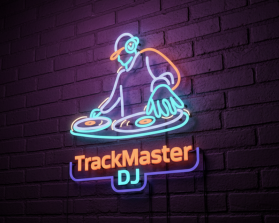 Logo for TrackMaster DJ app entry by Farrukh Baig
