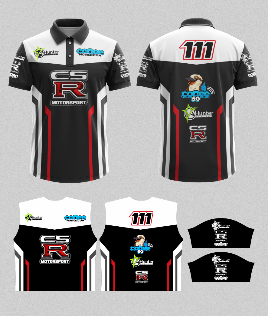 T-Shirt Design for Sublimated Polo Shirt Design