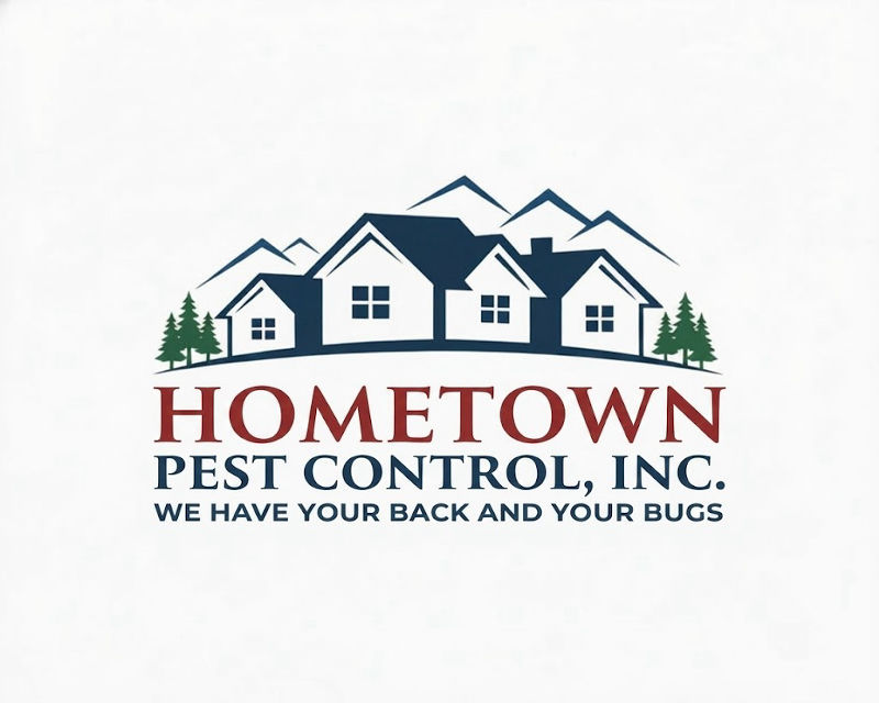 Logo Design for HomeTown Pest Control, Inc.