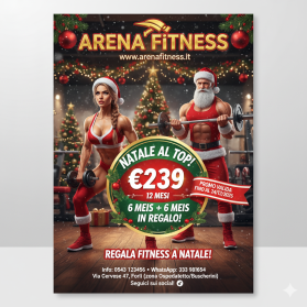 Brochure Design Entry 3809192 submitted by Dzyn to the contest for Arena Fitness run by Scavone1983
