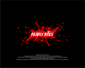 DEADLY RITES entry by dwi nugroho