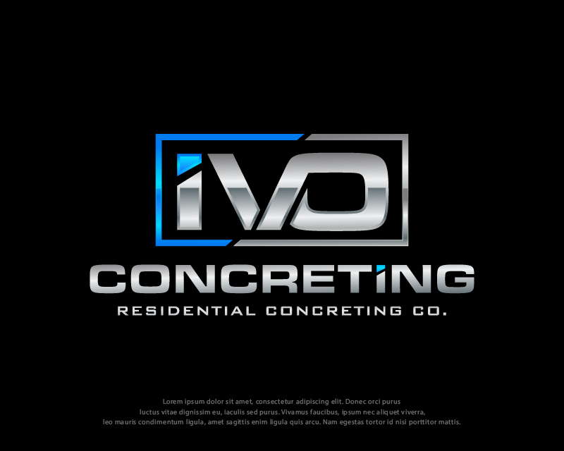 Logo Design for IVO Concreting