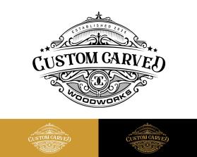Custom Carved Woodworks entry by DreamLogo