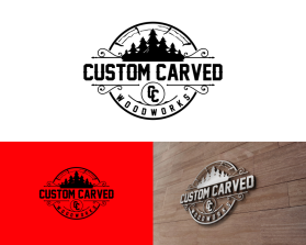 Custom Carved Woodworks entry by one.