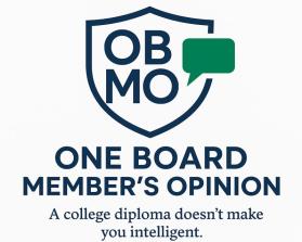 One Board Members Opinion entry by a2pridesign