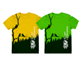 Looking for T-shirt Design For Landscape Company entry by yudha