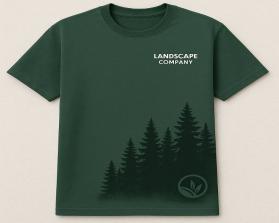 Looking for T-shirt Design For Landscape Company entry by Design_design