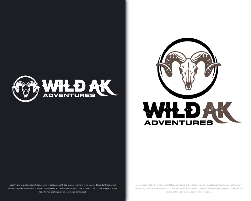 Logo Design for Wild AK Adventures