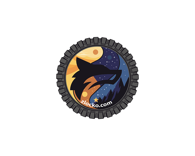 Logo Design for www.zlocko.com stickers
