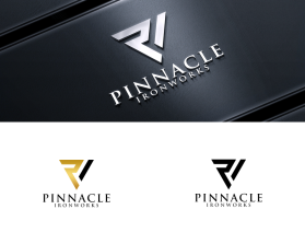 Winning entry: Pinnacle Ironworks entry by Pamungkas66