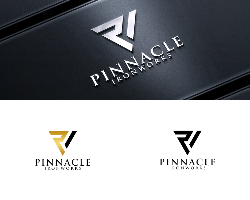 Logo Design for Pinnacle Ironworks