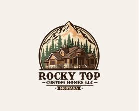 Rocky Top Custom Homes LLC entry by WOWIDEA99