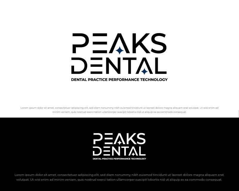 Logo Design Entry 3743777 submitted by FXF Creations to the contest for peaksdental.com run by rustydrifter