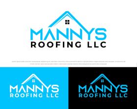 Mannys roofing LLC entry by FXF Creations
