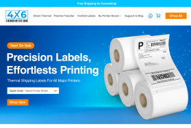 4x6Labels.com - REDESIGN OF HOMEPAGE, CATEGORY & PRODUCT PAGES entry by boukeroui