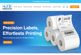 Web Design Entry 3850688 submitted by iosiconsdesign to the contest for 4x6Labels.com - REDESIGN OF HOMEPAGE, CATEGORY & PRODUCT PAGES run by Mike A.