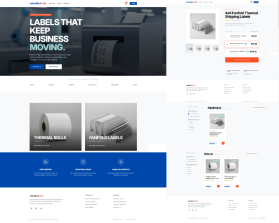 4x6Labels.com - REDESIGN OF HOMEPAGE, CATEGORY & PRODUCT PAGES entry by Helmy Afriza