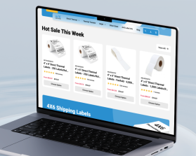 4x6Labels.com - REDESIGN OF HOMEPAGE, CATEGORY & PRODUCT PAGES entry by Lutfi Aziz Wahab
