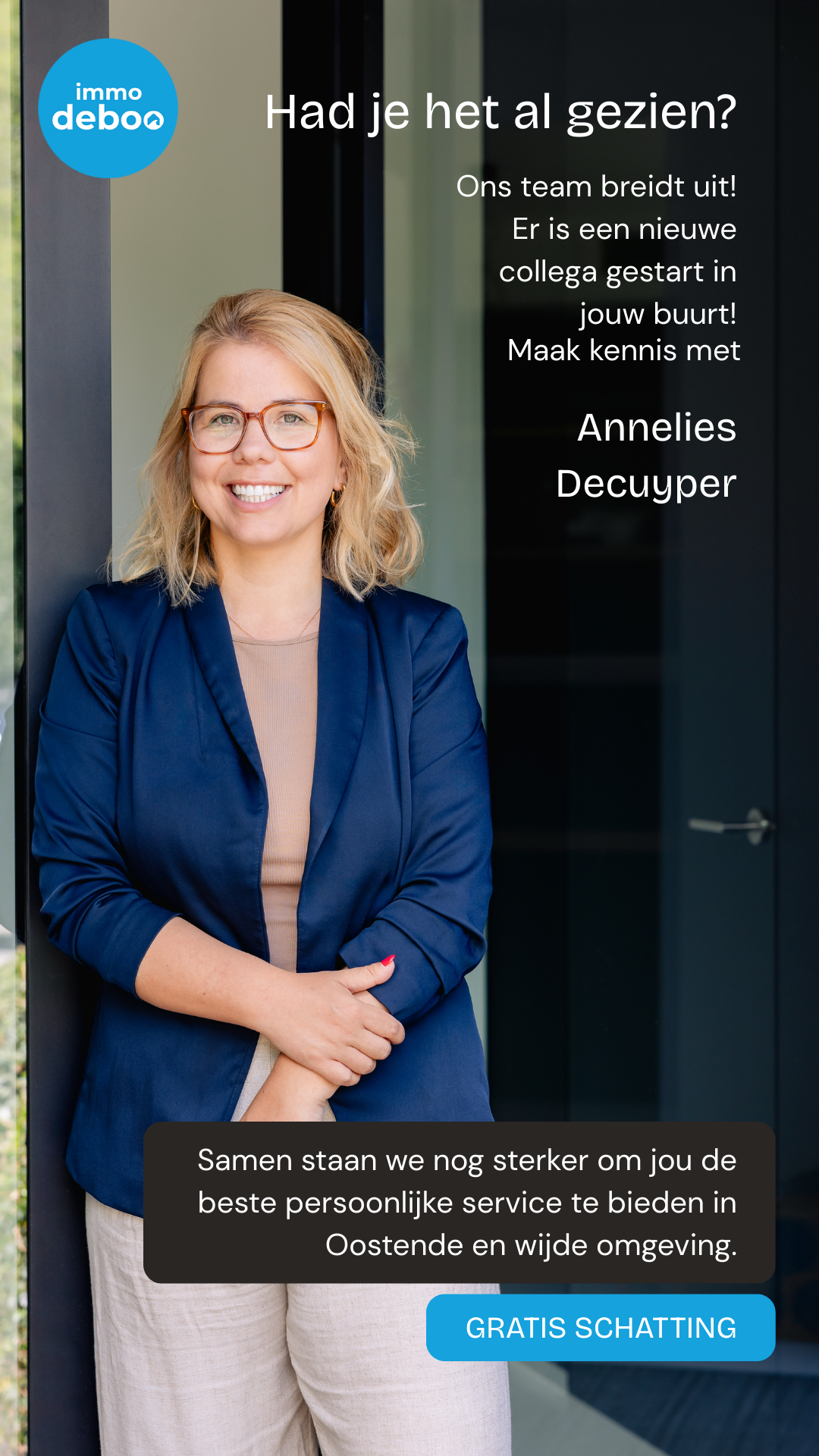 Brochure Design Entry 3747777 submitted by Aniketh to the contest for Immo Deboo run by Debouvry