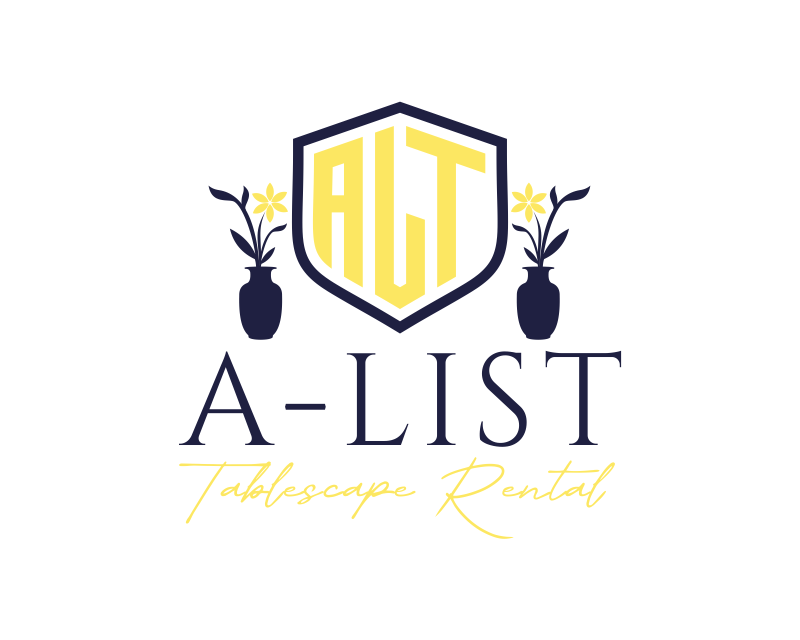 Logo Design Entry 3747949 submitted by mulia to the contest for A-List Tablescape Rental run by lbuxkemper