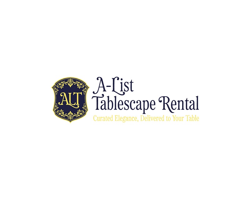 Logo Design Entry 3748302 submitted by Adriana_99 to the contest for A-List Tablescape Rental run by lbuxkemper