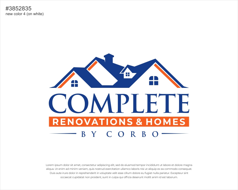 Logo Design for Complete Renovations & Homes by Corbo