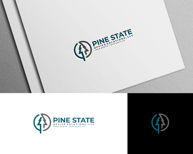 Logo Design for Pine State Office Solutions, LLC