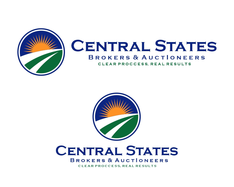 Logo Design for Central States Brokers & Auctioneers