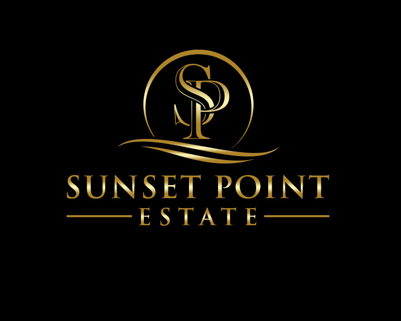 Logo Design for https://sunsetpointestate.guestybookings.com/en/properties/696d55c559594d003304e01a