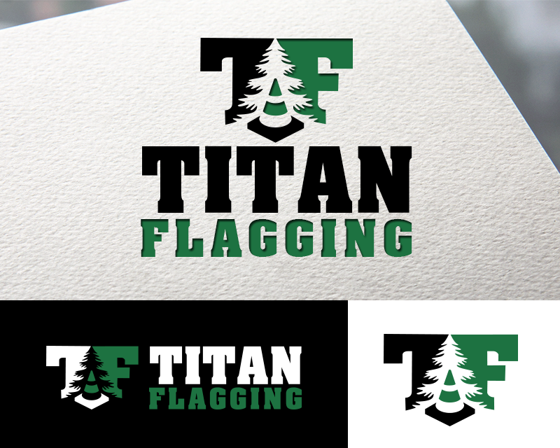Logo Design for Titan Flagging