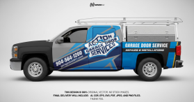 Action Garage Door Services entry by Nanda_Std