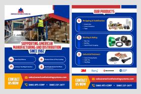 Brochure Design Entry 3890161 submitted by pink to the contest for Double-Sided Industrial Sales Sheet for American Fastening Systems, Inc. run by AmericanFS