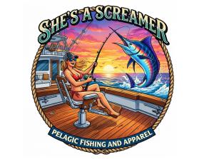 Winning entry: She's  A Screamer entry by Mark Brent Atkinson