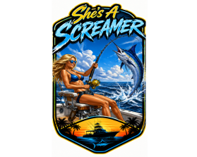 She's  A Screamer entry by dhonny suhendar