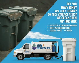 Need Banner for Tradeshow for Bin Blasters entry by Oussama Mekkaoui