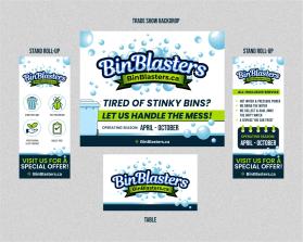 Winning entry: Need Banner for Tradeshow for Bin Blasters entry by Ari Muchtarom
